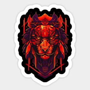 RED LION Sticker